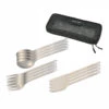 Snow Peak 12pc. Titanium Cutlery Set 1 Snow Peak 12pc. Titanium Cutlery Set -Outdoor Camping Sale BG 020RSET hero 01