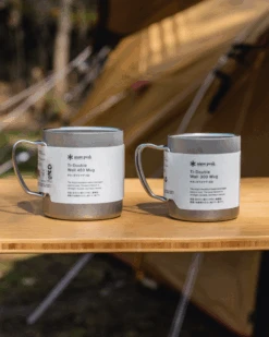 Snow Peak Ti-Double 300 Mug -Outdoor Camping Sale DSCF8401