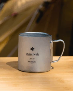 Snow Peak Ti-Double 300 Mug -Outdoor Camping Sale DSCF8454