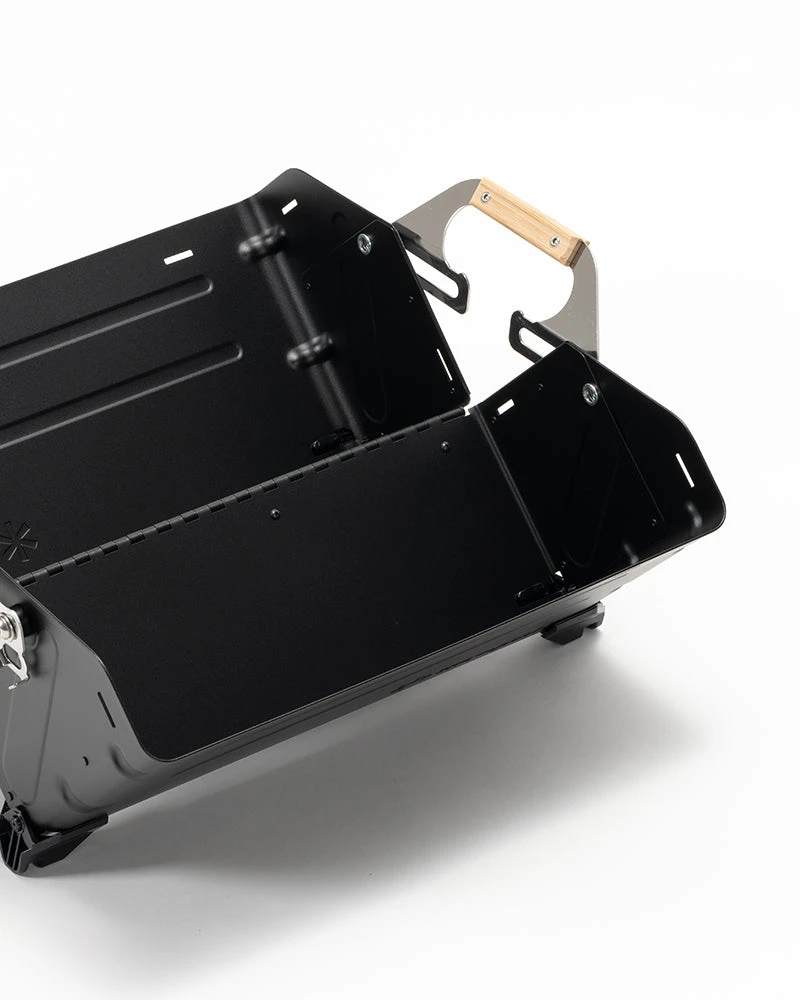 Snow Peak Festival: Stacking Shelf Container 50 In Black 6 Snow Peak Festival: Stacking Shelf Container 50 In Black - Image 4