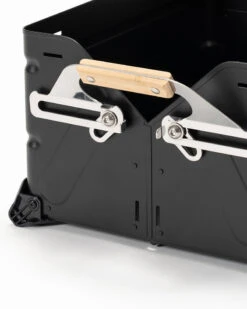 Snow Peak Festival: Stacking Shelf Container 25 In Black 18 Snow Peak Festival: Stacking Shelf Container 25 In Black -Outdoor Camping Sale FES 037 BK 20230404 SP M4 04421