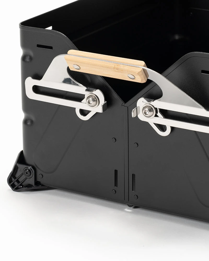 Snow Peak Festival: Stacking Shelf Container 50 In Black 8 Snow Peak Festival: Stacking Shelf Container 50 In Black - Image 6