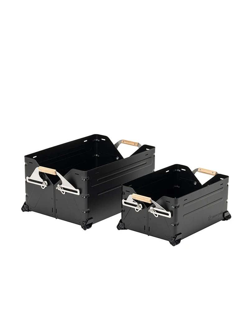 Snow Peak Festival: Stacking Shelf Container 50 In Black 12 Snow Peak Festival: Stacking Shelf Container 50 In Black - Image 10