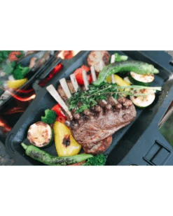 Snow Peak Cast Iron Sandwich Skillet 35 Snow Peak Cast Iron Sandwich Skillet -Outdoor Camping Sale GR 050s3