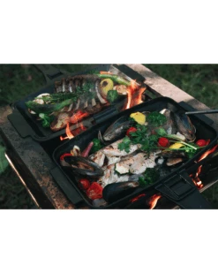 Snow Peak Cast Iron Sandwich Skillet 36 Snow Peak Cast Iron Sandwich Skillet -Outdoor Camping Sale GR 050s4