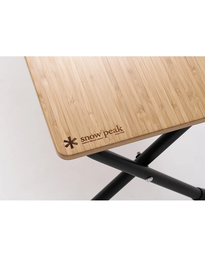 Snow Peak Bamboo Folding Shelf Light 7 Snow Peak Bamboo Folding Shelf Light - Image 5