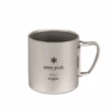 Snow Peak Ti-Double 450 Mug 2 Snow Peak Ti-Double 450 Mug -Outdoor Camping Sale MG 153 hero 01