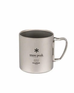New Arrival 1 Snow Peak Ti-Double 450 Mug
