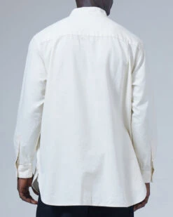 Takibi Light Denim Utility Pullover -Outdoor Camping Sale TAKIBI Light Denim Utility Pullover SH 21AU402 alt 05 jpg