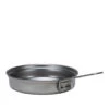 Snow Peak Large Fry Pan For Multi Compact Cookset Titanium 1 Snow Peak Large Fry Pan For Multi Compact Cookset Titanium -Outdoor Camping Sale XSCS 020T 4 hero 01 1