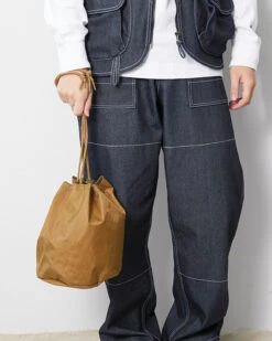 X-Pac Nylon Kinchaku -Outdoor Camping Sale X Pac UG 876 Brown Alt1