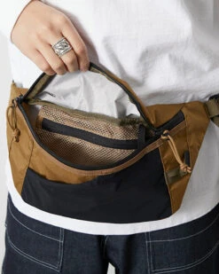 X-Pac Nylon Waist Bag -Outdoor Camping Sale X pac UG 880 Brown Alt3