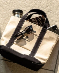 Snow Peak Canvas Noasobi Tote Small 9 Snow Peak Canvas Noasobi Tote Small -Outdoor Camping Sale canvas tote s ec ac 20su001 alt 04