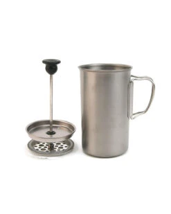 Snow Peak Titanium French Press -Outdoor Camping Sale cs 111 alt02 1