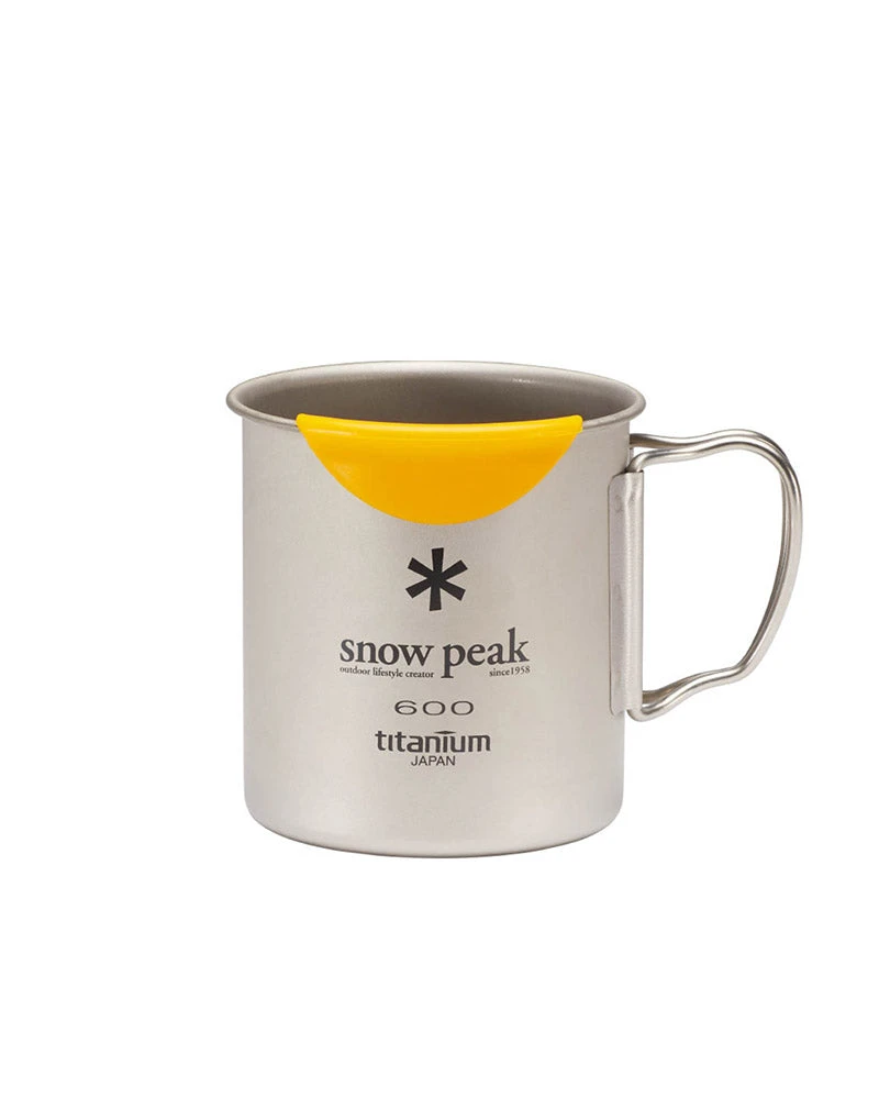 Snow Peak HotLips Titanium 600 Mug 3 Snow Peak HotLips Titanium 600 Mug