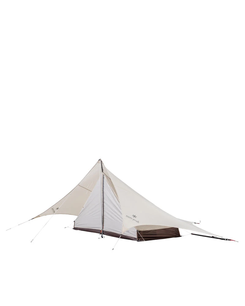 Snow Peak Penta Tarp In Ivory 4 Snow Peak Penta Tarp In Ivory - Image 2