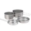 Snow Peak Multi Compact Cookset Titanium 2 Snow Peak Multi Compact Cookset Titanium -Outdoor Camping Sale scs 020t hero01
