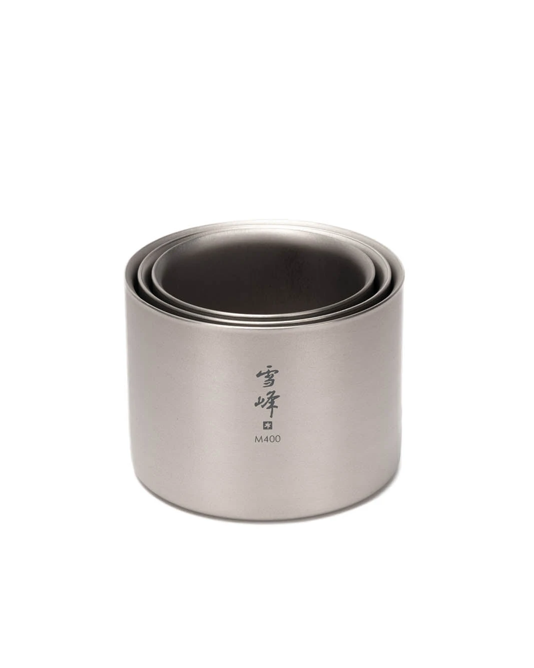 Snow Peak Ti-Double M200 Stacking Mug 4 Snow Peak Ti-Double M200 Stacking Mug - Image 2